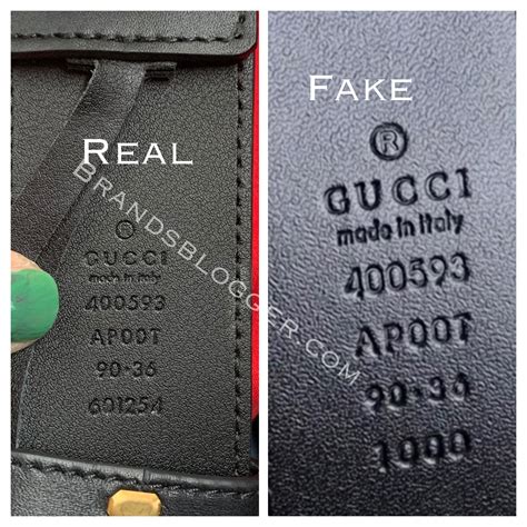 real vs fake gucci belt serial number|gucci belt bag legit check.